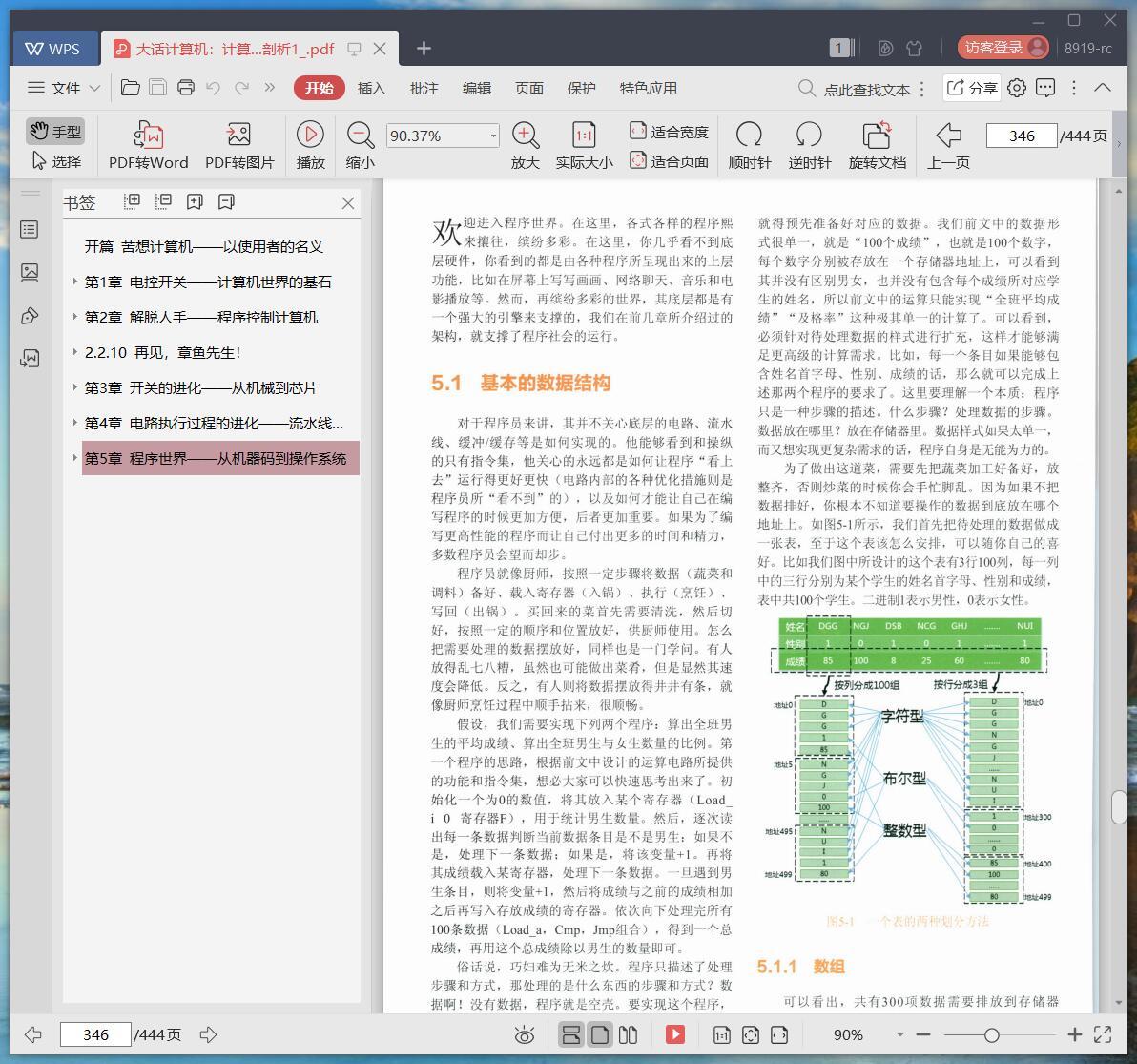 《大话计算机:计算机系统底层架构原理极限剖析》pdf百度云