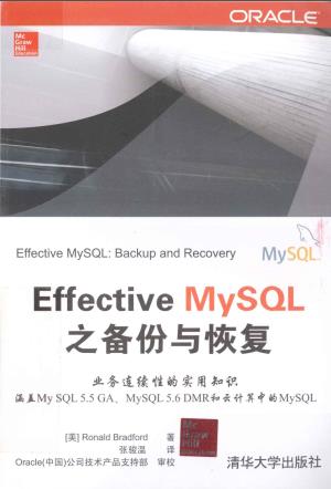 Effective MySQL之备份与恢复pdf电子书