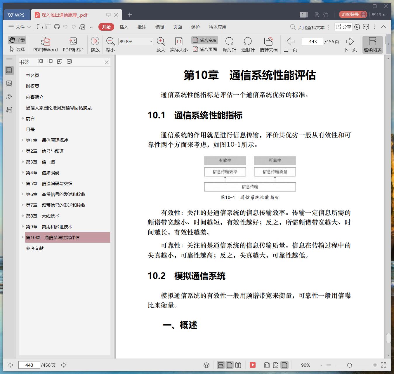 《深入浅出通信原理》pdf百度云